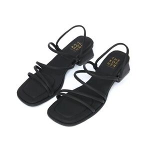 The Korner HK casual black strappy sandals